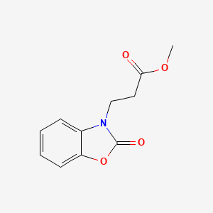 methyl 3-(2-oxo-1,3-benzoxazol-3(2H)-yl)propanoate