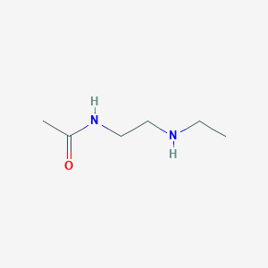 molecular formula C6H14N2O B2517399 N-[2-(ethylamino)ethyl]acetamide CAS No. 4814-83-9