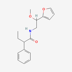 N-(2-(furan-2-yl)-2-methoxyethyl)-2-phenylbutanamide