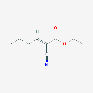 molecular formula C9H13NO2 B2517616 Ethyl 2-cyanohex-2-enoate CAS No. 996-95-2
