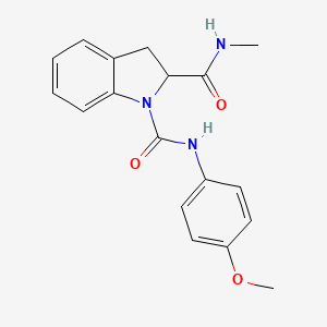 N1-(4-methoxyphenyl)-N2-methylindoline-1,2-dicarboxamide