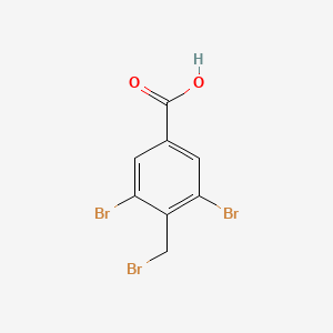4-(Bromomethyl)-3,5-dibromobenzoic acid