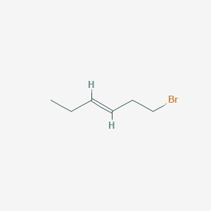 molecular formula C6H11Br B2517785 1-Bromo-3-hexene CAS No. 63281-96-9; 84254-20-6
