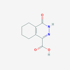 molecular formula C9H10N2O3 B2518015 4-Oxo-5,6,7,8-tetrahydro-3H-phthalazine-1-carboxylic acid CAS No. 2262405-37-6