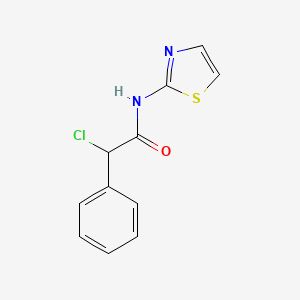 2-Chloro-2-phenyl-N-1,3-thiazol-2-ylacetamide