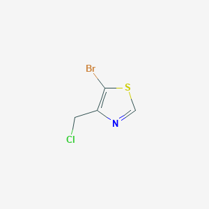 5-Bromo-4-(chloromethyl)-1,3-thiazole