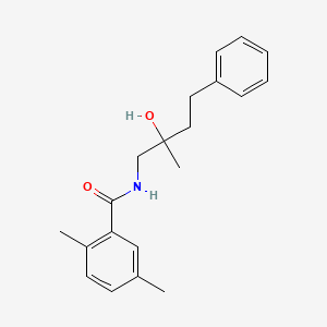 N-(2-hydroxy-2-methyl-4-phenylbutyl)-2,5-dimethylbenzamide