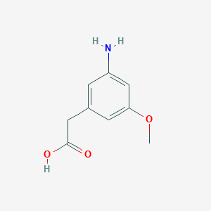 (3-Amino-5-methoxyphenyl)acetic acid