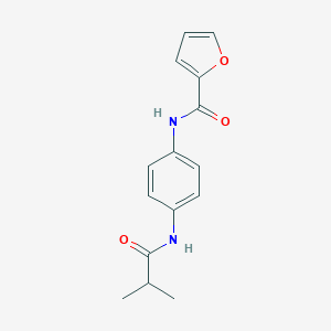 N-[4-(isobutyrylamino)phenyl]-2-furamide
