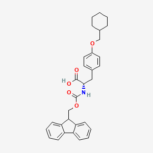 molecular formula C31H33NO5 B2518146 Fmoc-L-Tyr(CH2-Chx)-OH CAS No. 960360-37-6