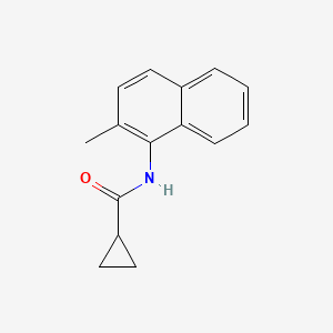 N-(2-methylnaphthalen-1-yl)cyclopropanecarboxamide