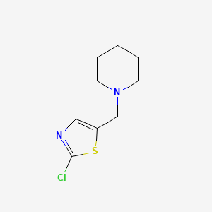 1-[(2-Chloro-1,3-thiazol-5-yl)methyl]piperidine
