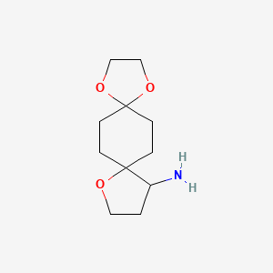 1,4,9-Trioxadispiro[4.2.4.2]tetradecan-12-amine