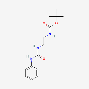 Tert-butyl 2-(3-phenylureido)ethylcarbamate