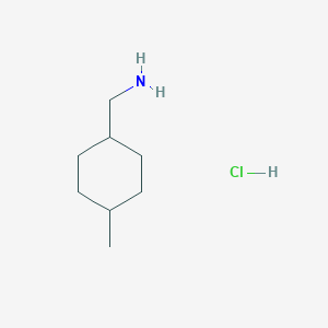 molecular formula C8H18ClN B2518300 (4-Methylcyclohexyl)methanamine hydrochloride CAS No. 854708-94-4