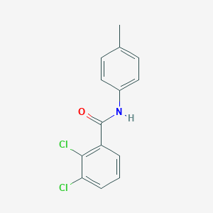 molecular formula C14H11Cl2NO B251839 2,3-dichloro-N-(4-methylphenyl)benzamide 