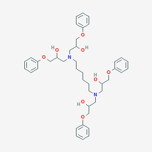 B025184 N,N,N',N'-Tetra-bis-(3-phenoxy-2-hydroxypropyl)hexane-1,6-diamine CAS No. 105386-85-4