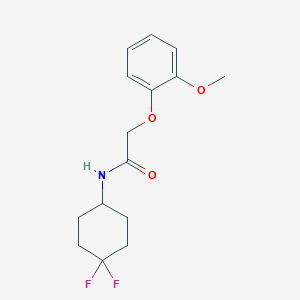 N-(4,4-difluorocyclohexyl)-2-(2-methoxyphenoxy)acetamide