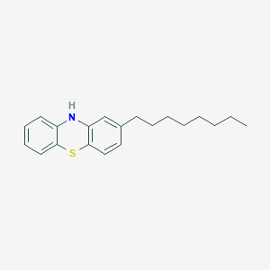 molecular formula C20H25NS B2518526 2-辛基-10H-吩噻嗪 CAS No. 73005-57-9