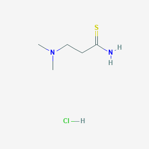 3-(Dimethylamino)propanethioamide hydrochloride