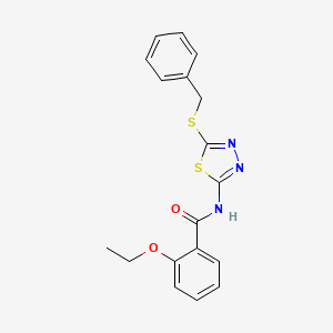 N-(5-(benzylthio)-1,3,4-thiadiazol-2-yl)-2-ethoxybenzamide