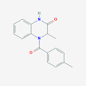 3-methyl-4-(4-methylbenzoyl)-3,4-dihydro-2(1H)-quinoxalinone