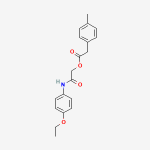 2-[(4-Ethoxyphenyl)amino]-2-oxoethyl (4-methylphenyl)acetate