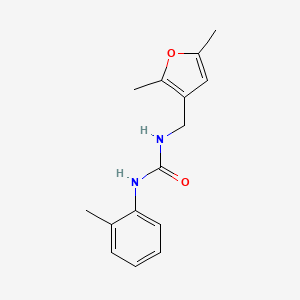 1-((2,5-Dimethylfuran-3-yl)methyl)-3-(o-tolyl)urea