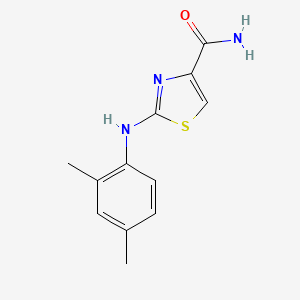 2-((2,4-Dimethylphenyl)amino)thiazole-4-carboxamide