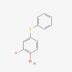 2-Fluoro-4-(phenylthio)phenol