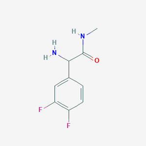 2-amino-2-(3,4-difluorophenyl)-N-methylacetamide