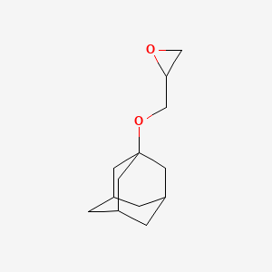 molecular formula C13H20O2 B2518666 2-[(1-金刚烷氧基)甲基]环氧乙烷 CAS No. 130187-71-2