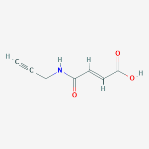 3-(N-Prop-2-ynylcarbamoyl)prop-2-enoic acid