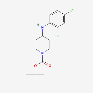 tert-butyl 4-(2,4-dichloroanilino)tetrahydro-1(2H)-pyridinecarboxylate