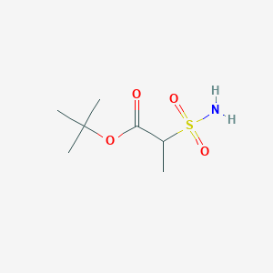 Tert-butyl 2-sulfamoylpropanoate