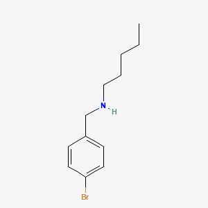 molecular formula C12H18BrN B2518929 N-Pentyl-p-bromobenzylamine CAS No. 774547-35-2