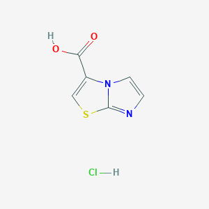 Imidazo[2,1-b]thiazole-3-carboxylic acid hydrochloride