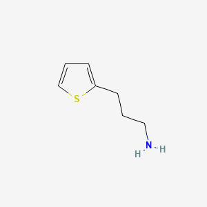 molecular formula C7H11NS B2518978 3-(噻吩-2-基)丙-1-胺 CAS No. 6007-90-5
