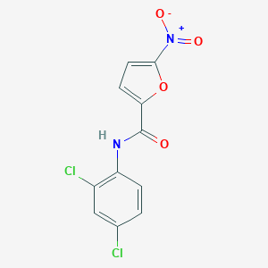 molecular formula C11H6Cl2N2O4 B251903 N-(2,4-dichlorophenyl)-5-nitro-2-furamide 