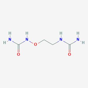 molecular formula C4H10N4O3 B2519037 2-(Carbamoylamino)ethoxyurea CAS No. 338413-87-9