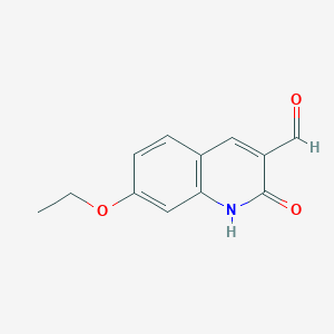 7-Ethoxy-2-oxo-1,2-dihydroquinoline-3-carbaldehyde
