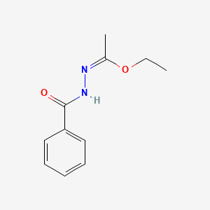 ethyl (1Z)-N-benzoylethanehydrazonate