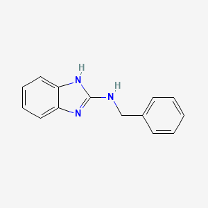 molecular formula C14H13N3 B2519161 N-Benzyl-1H-benzimidazol-2-amine CAS No. 27185-21-3
