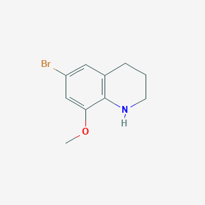 6-Bromo-8-methoxy-1,2,3,4-tetrahydroquinoline