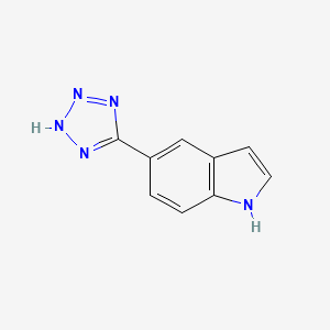 5-(2H-tetrazol-5-yl)-1H-indole