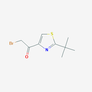 2-Bromo-1-(2-(tert-butyl)thiazol-4-YL)ethanone