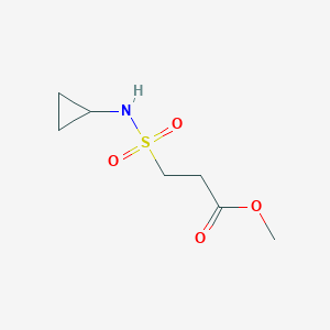 Methyl3-(cyclopropylsulfamoyl)propanoate