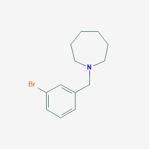 molecular formula C13H18BrN B2519242 1-(3-Bromobenzyl)azepane CAS No. 414889-80-8