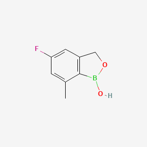 5-Fluoro-1-hydroxy-7-methyl-3H-2,1-benzoxaborole
