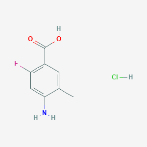 4-Amino-2-fluoro-5-methylbenzoic acid hydrochloride